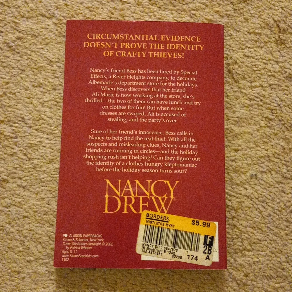Nancy Drew 169: The Mistletoe Mystery - Picture 7 of 7
